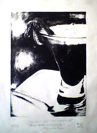 Bonan Nokton Cindrulino "Boa Noite Cinderela" - Litografia